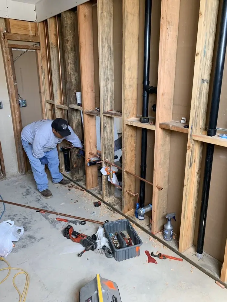 Commercial rough-in plumbing for Trenchless Sewer Repair in Lake Ballinger
